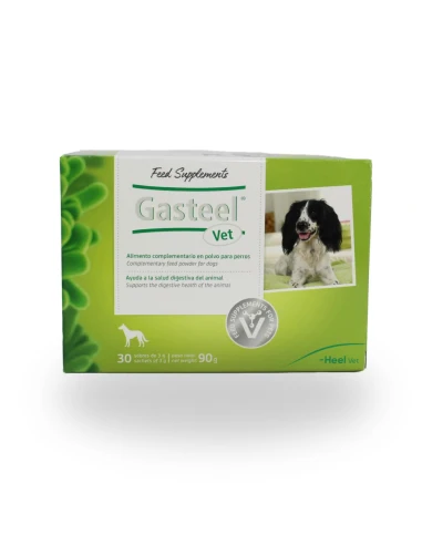 GASTEEL HEEL para perros en polvo 30 sobres de 3 gr.